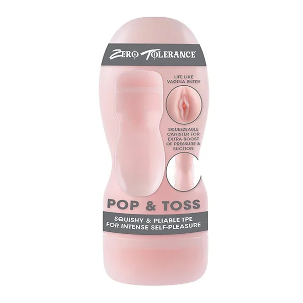 Zero Tolerance Pop & Toss Stroker – Light
