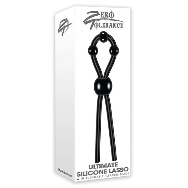 Zero Tolerance Ultimate Lasso Cock Ring - Black