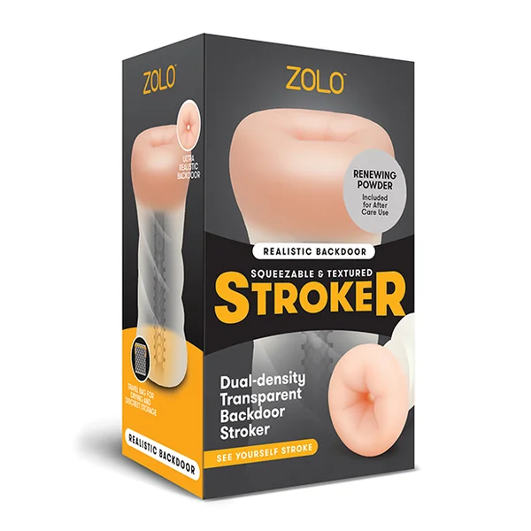 ZOLO MALE MASTURBATOR CLEAR BACKDOOR