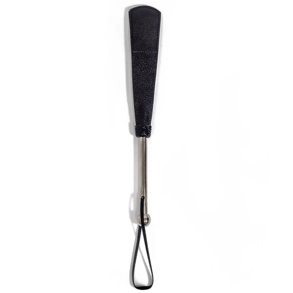 Zorba Split Layer Leather Slapper With Metal Handle